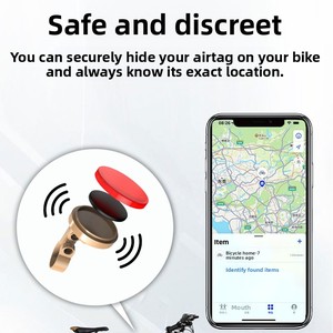 ลดราคา! AirTag ติดตามตำแหน่ง GPS พกพาสะดวก อุปกรณ์ติดตามอเนกประสงค์ ควบคุมระยะไกลสำหรับยานพาหนะ - Product Image 1