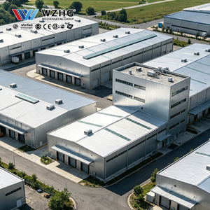 Proveedor de Paneles Sándwich Industriales, Planta de Estructura Metálica, Almacén Refrigerado Aislado, Centro de Logística de Bajo Mantenimiento - Product Image 1