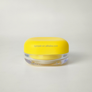 Pot en plastique transparent élastique de 30 ml, grand format, portable, vide, pour cosmétiques, poudre fixante, crème pour les yeux, shampoing - Product Image 1