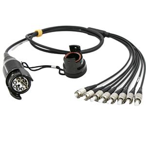 Гермафродитный наружный соединитель 23 мм, 2 ядра - Product Image 1