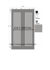 Cabina de ascensor de acero inoxidable totalmente personalizada Servicio ODM OEM disponible con varios acabados y opciones de tamaños - Product Image 4
