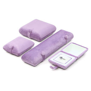 Boîte d'emballage de bijoux rose de luxe personnalisée bijoux vente en gros de bracelets collier boucles d'oreilles boîte de bague d'emballage boîte à bijoux - Product Image 1