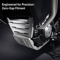 Pièces de moto personnalisées OEM ODM, alliage d'aluminium 6061-T6/5052-H32, protection de radiateur, finition anodisée, flux d'air optimisé