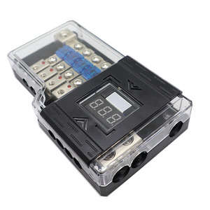 Blok Distribusi Sekring 4 Sirkuit Tugas Berat Ground Lug AFS Mini ANL Standar untuk Amplifier Audio Mobil, Kendaraan Jalan Raya, dan Peralatan Kapal - Product Image 2
