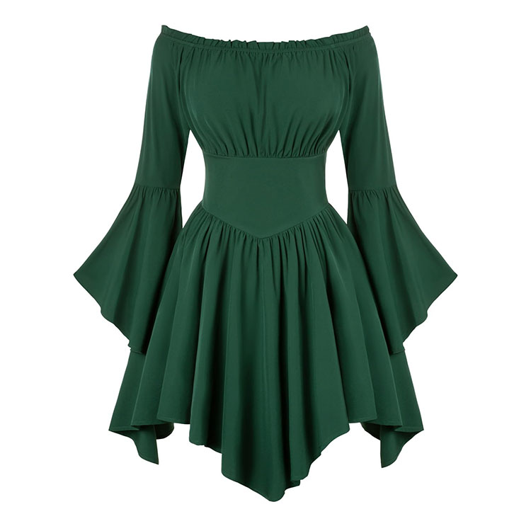 green emerald velvet dress 2 Piece Matching Set