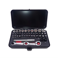 Kit d'outils automobiles Tournevis à main 42 pièces Mini jeu d'embouts et de douilles Emballage dans une seule boîte