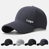 Gorra de Béisbol Esencial para el Verano, Absorbente de Sudor, Transpirable, con Protección UV, Gorra Deportiva para Exteriores, Gorras de Diseño con Logotipo Personalizado