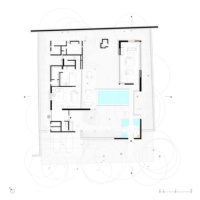 Conception personnalisée de villa moderne tropicale en pierre et bois avec terrasse et piscine, plan de conception et rendu 3D, support complet