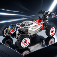 HOSHI N517C Frenzy 1/12 4WD RC Monster Truck 70km/h, Vehículo Todoterreno de Alta Velocidad con Control Remoto sin Escobillas, RTR