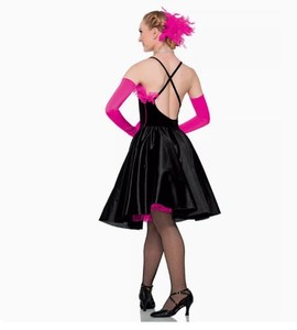 Trajes de baile para niñas Baile para adultos Francia <span class=keywords><strong>Cancan</strong></span> Vestido Actuación Escenario España Escenario lírico Ropa de baile latino Traje - Product Image 3