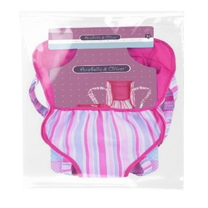 Mochila portadora de muñeca de moda 2024 adecuada para muñeca de 16-18 pulgadas con correa de hombro ajustable - Product Image 2