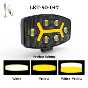<span class=keywords><strong>KLT</strong></span> 2025 nouvelle haute qualité 5.5 pouces 41w avec 6 Modes originalité projecteur LED forme ovale accessoires Flash lumière de <span class=keywords><strong>conduite</strong></span> - Product Image 4