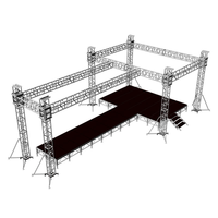 Plataforma de Escenario Portátil de Aleación de Aluminio con Certificación TUV, Estructura de Aluminio Personalizable para Eventos y Exhibiciones