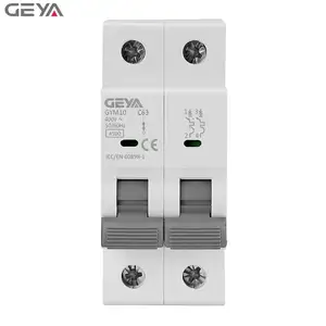 GEYA — disjoncteur Miniature MCB GYM10, 3P 63a 6KA, 50/60Hz, à Rail Din modulaire avec CE, nouveau