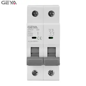 GEYA Mới Nhất MCB GYM10 3P 63A 6KA 50/60Hz Modular Din Rail Miniature Circuit Breaker Với CE