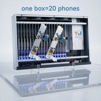 For Samsung OTG Memory Hub Server Box for S8/S8+ Mobile Phone Motherboard Granja De Telefonos S22 S20 S10 Android Farm Box S9+