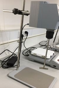 20L OS20-S dẫn kỹ thuật số điện trên không khuấy với một tấm phổ quát đứng và một khuấy chéo - Product Image 5