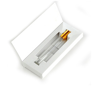 Emballage cadeau d'huile de parfum de luxe <span class=keywords><strong>Victoria</strong></span> <span class=keywords><strong>Secret</strong></span> Boîtes en papier recyclé avec revêtement UV Sérum de soin de la peau avec lèvre en verre chaud - Product Image 3