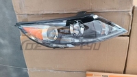 Lampu Depan Grosir Lensa Bening Rumah Lampu Krom LED DRL Halogen untuk Kia Sportage 2011 untuk Distributor Kendaraan Global