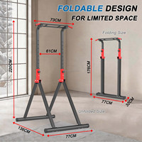 Nouvelle conception Tour de musculation réglable en hauteur et pliable pour l'entraînement de force