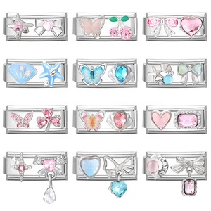 Charms Long-strand Multi-functional Creative Connectable DIY Versatile Dainty Stainless Steel Butterfly Modular <b>Bracelet</b> Jewelry - Product Image 1