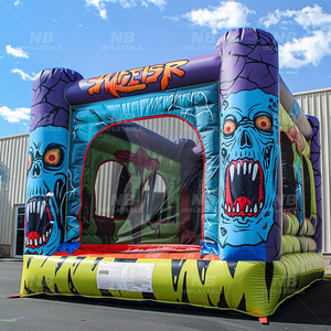 Outdoor <b>Inflatables</b> Pumpkin Jumping Bouncing Haunted Castle Halloween <b>House</b> for Party Kids <b>Inflatable</b> Bouncer <b>Inflatable</b> - Product Image 4