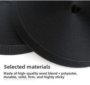 Haowell releagarment su geçirmez naylon dikmek giysi aksesuarları için tek taraflı yapıştırıcı ile cırt cırt bant ayakkabı çantaları - Product Image 5