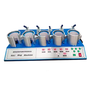 Digital 5 in 1 Mug Press 1500W Heat Press Transfer Machines For 11OZ Sublimation Mugs