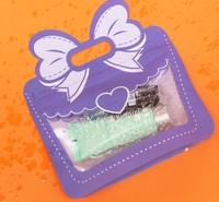 Sacs à fermeture éclair personnalisés avec nœud papillon, sacs cadeaux pour enfants, sacs pour bonbons et biscuits, pochettes Doypack adorables pour cadeaux
