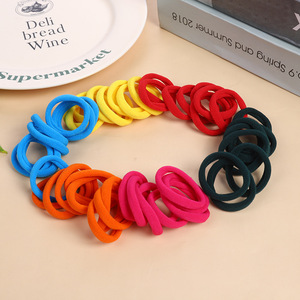 Élastiques à cheveux sans couture couleur bonbon pour filles et enfants, accessoires décoratifs pour cheveux - Product Image 3