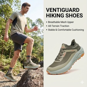 <span class=keywords><strong>Scarpe</strong></span> da Trekking Professionali Personalizzate per Uomo, Leggere, Impermeabili, Antiscivolo, per Escursionismo e Corsa - Product Image 1
