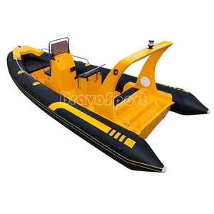 Prêt pour l'aventure, bateau de 580 cm, coque en fibre de verre de qualité supérieure, homologué CE, pour la pêche et l'exploration - Product Image 5