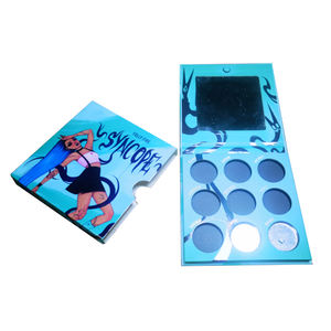 Paleta de maquillaje de cartón en oferta, paleta de sombras de ojos vacía personalizada con 4, 6, 9 o 12 compartimentos, paleta de sombras de ojos de marca privada - Product Image 4