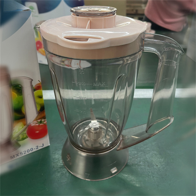 1.5L Electric Stainless Steel Blender Jar Cover Black Lid Clear Center Replacement Part Household Use Osterizer OBM TOR-03