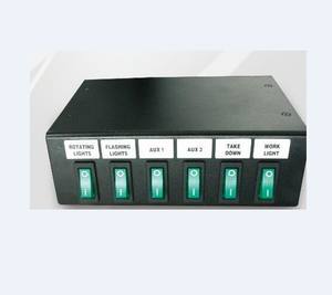 Boîte d'interrupteur de commande électrique SW50 12v/24v barre lumineuse led à 5 voies - Product Image 4