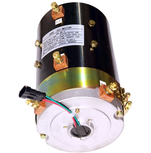 Motor de CC de 48V 4000W con 19 estrías para carrito de golf XQ-4B-T, motor de tracción para carrito de golf Del-ev XQ4BT EV XQ-4B-T - Product Image 5
