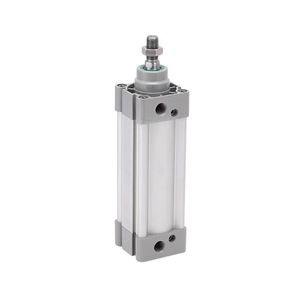 Hidrolik Silindirler Pnömatik Silindirler Hava Pistonlu Silindir SC 50X100 Strok Çift Çubuklu Çift Etkili Hava Pnömatik Silindir - Product Image 5