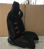 JBR1085 Sièges baquets de course en cuir PVC de haute qualité, station de jeu de simulation en carbone élégante, pratique et personnalisée, voitures de luxe