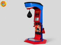 Arcade de boxe pour magasin de jouets, hall de cinéma, centre commercial, intérieur
