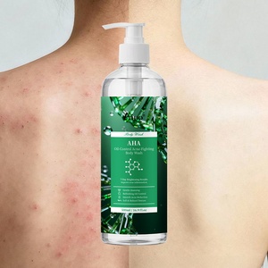 Gel <span class=keywords><strong>Doccia</strong></span> Schiarente AHA con Etichetta Privata, Niacinamide per Controllo Oleosità, Anti-Acne, per Pelle Sensibile, Detergente Corpo Anti-Imperfezioni per Uomo - Product Image 1