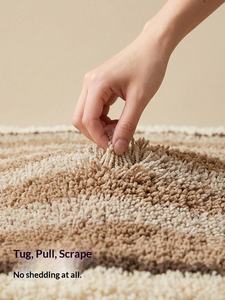 Alfombra de Baño de Polipropileno con Rayas de Estilo Antiguo Wuerdu, Alfombra Gruesa Absorbente de Agua para el Hogar, Alfombra Antideslizante 2025 - Product Image 4