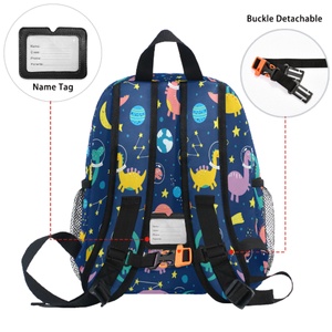 Mochila Escolar Ligera e Impermeable para Niños Preescolares, Mini Mochila Personalizada con Diseño de Dinosaurio para Niños Pequeños - Product Image 6