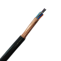 Cable de Alimentación Retardante de Llama de Cobre Puro Estándar Nacional de 3, 4 y 5 Núcleos para Instalación Industrial
