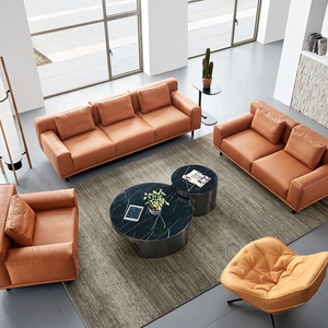Hiện đại cổ điển thiết kế tiếp nhận sofa da hiện đại sofa - Product Image 3