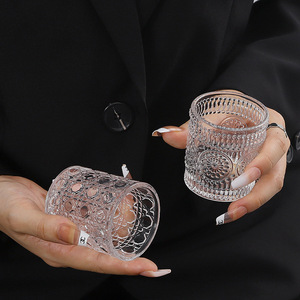 아메리칸 분위기 홈 클래식 세트 무연 외국 와인 맥주 위스키 샷 유리 작은 위스키 컵 시리즈 세트 - Product Image 3