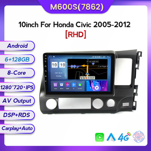 MEKEDE Android 11 8Core Điều Khiển Bằng Giọng Nói 2.5D IPS DSP Car Video Cho Honda Civic 2006-2011 WIFI <span class=keywords><strong>GPS</strong></span> BT 8 + 128GB Đài Phát Thanh Navigation - Product Image 5