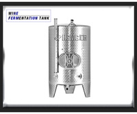 Cuve de fermentation conique pour bière artisanale HG 1000L avec système de contrôle PLC automatique et moteur – Nouveau