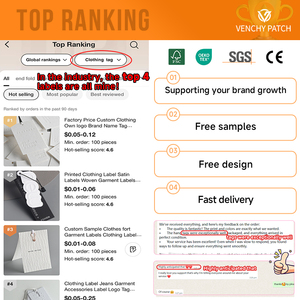 ป้ายแขวนติดเสื้อผ้าป้ายยี่ห้อดีไซน์แฟชั่น - Product Image 6