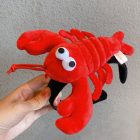 Serre-tête en peluche homard de dessin animé mignon, accessoire créatif pour photos, serre-tête animalier