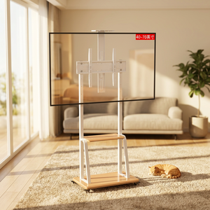 Nuovo carrello portatile per <span class=keywords><strong>TV</strong></span> Mobile con ruote 32 ''-70'' schermo LCD condividi supporto per <span class=keywords><strong>TV</strong></span> supporti per la casa uso aziendale scatole confezionate - Product Image 3